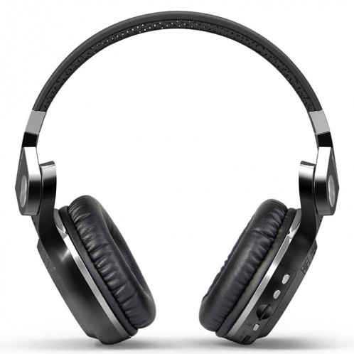 Bluedio T2 + Turbine sans fil Bluetooth 4.1 casque stéréo casque avec micro et fente pour carte Micro SD et radio FM, Pour iPhone, Samsung, Huawei, Xiaomi, HTC et autres smartphones, tous les appareils audio (noir) SB128B1371-013