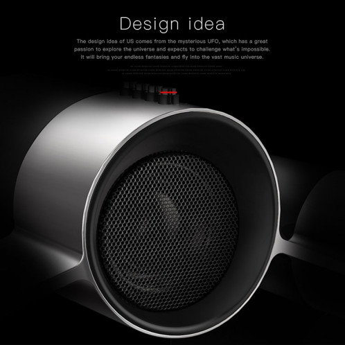 Bluedio US Système sans fil de haut-parleur satellite Bluetooth avec micro (noir) SB131B1841-016