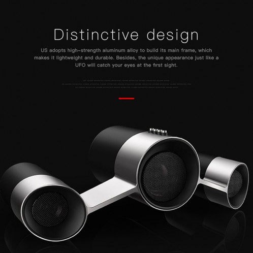 Bluedio US Système sans fil de haut-parleur satellite Bluetooth avec micro (noir) SB131B1841-016