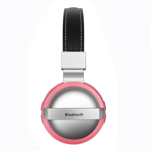 BTH-868 STEREO Sound Quality V4.2 Headphone Bluetooth, Distance Bluetooth: 10m, Support 3.5mm Entrée audio et FM (rose) SH158F222-07