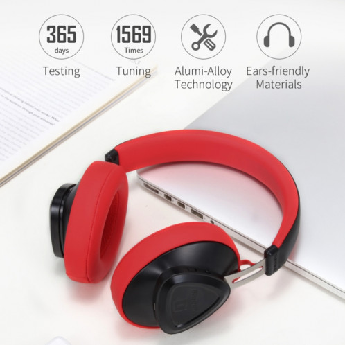 Casque Bluetooth Bluedio TMS Version 5.0 Le casque Bluetooth peut connecter des données cloud à l'application (noir) SB317B1208-016