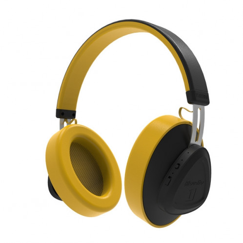 Le casque Bluetooth Bluedio TMS Version 5.0 Bluetooth peut connecter des données cloud à l'application (jaune) SB317Y326-016