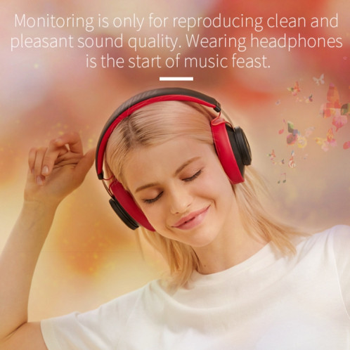Le casque Bluetooth Bluedio TMS Version 5.0 Bluetooth peut connecter des données cloud à l'application (jaune) SB317Y326-016