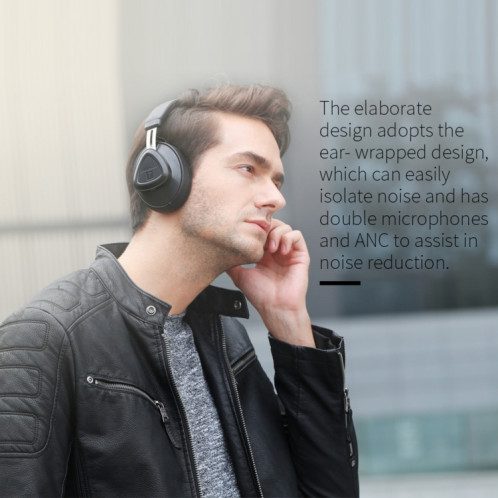 Le casque Bluetooth Bluedio TMS Version 5.0 Bluetooth peut connecter des données cloud à l'application (jaune) SB317Y326-016