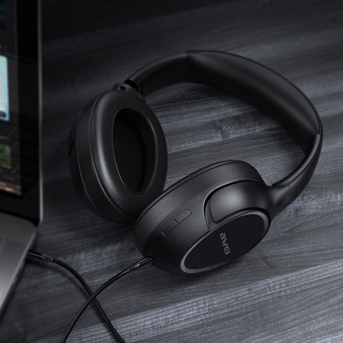 Casque Bluetooth sans fil Bluetooth 5.0 AWEI A770BL (noir) SA714B352-013