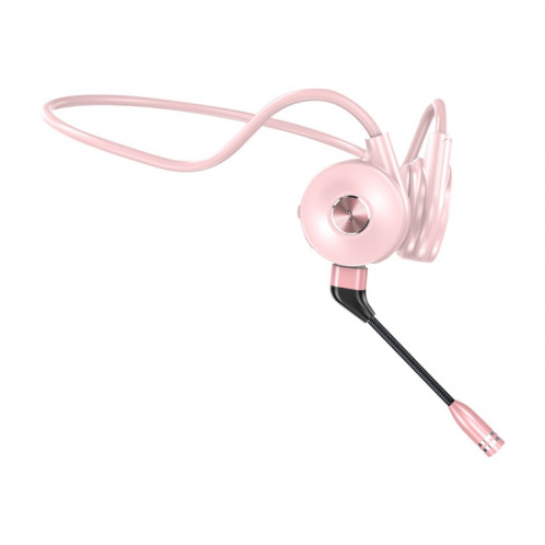 Écouteur Bluetooth Bluetooth avec microphone amovible (rose) SH954F1108-08