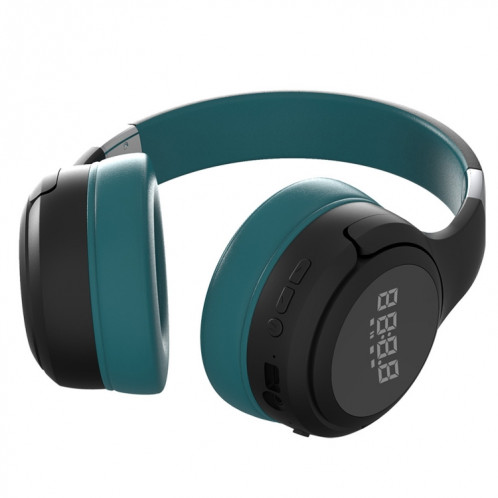ZEALOT B28 Bandeau pliant Casque de musique stéréo Bluetooth avec écran (vert foncé) SZ35DG664-014