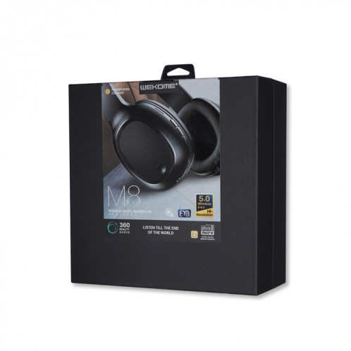 WK M8 Bluetooth 5.0 Fashion Design Music Casque Bluetooth, carte de soutien TF (rouge) SW612R303-010
