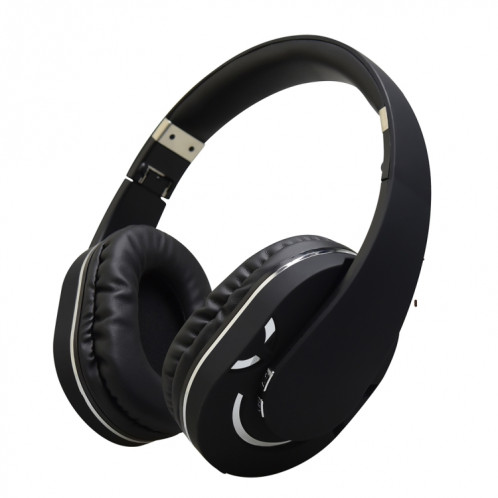 BTH-878 Casque d'écoute sans fil pliable Bluetooth V4.1 avec son stéréo (noir) SH606B1544-09