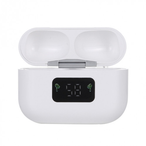 Écouteur Bluetooth sans fil i58 TWS Bluetooth 5.0 Touch pour système IOS, avec boîte de charge d'attraction magnétique et affichage numérique intelligent, prise en charge Siri (blanc) SH141W1613-09