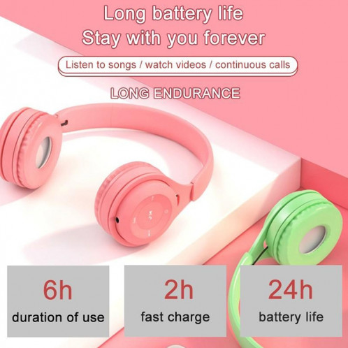 Casque Bluetooth Macaron de qualité sonore Y08 Hifi, prend en charge les appels et la carte TF et 3,5 mm AUX (jaune) SH256Y774-011