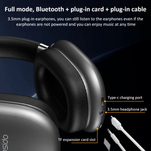 Casque Bluetooth à réduction de bruit Yesido EP05 SY78901455-011