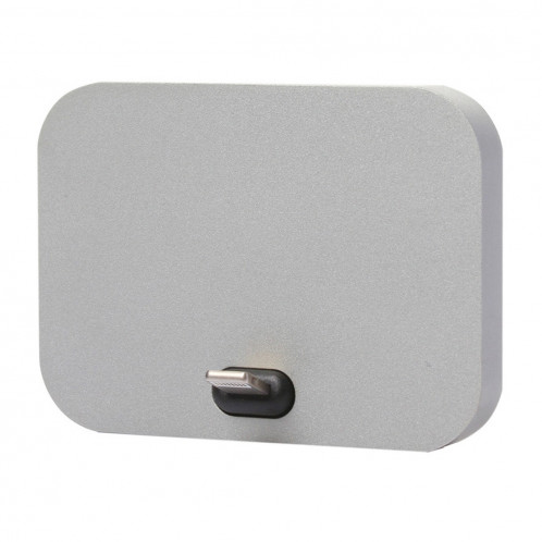 Chargeur de station d'accueil en aluminium à 8 broches pour ordinateur de bureau, pour iPhone 6 et 6s, iPhone 6 et 6s plus, iPhone 5 et 5S et 5C et SE (Gris) SH035H1345-06