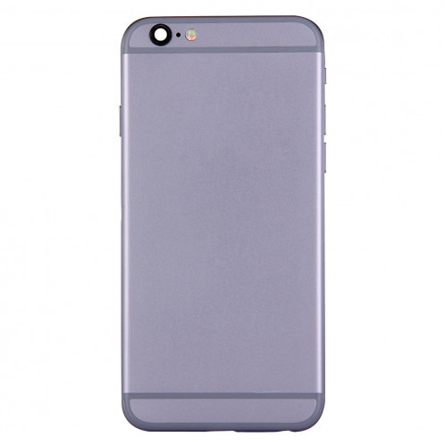 iPartsBuy pour iPhone 6 couvercle du boîtier complet avec bouton d'alimentation et bouton de volume câble Flex (gris) SI065H814-06