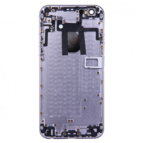 iPartsBuy pour iPhone 6 couvercle du boîtier complet avec bouton d'alimentation et bouton de volume câble Flex (gris) SI065H814-06