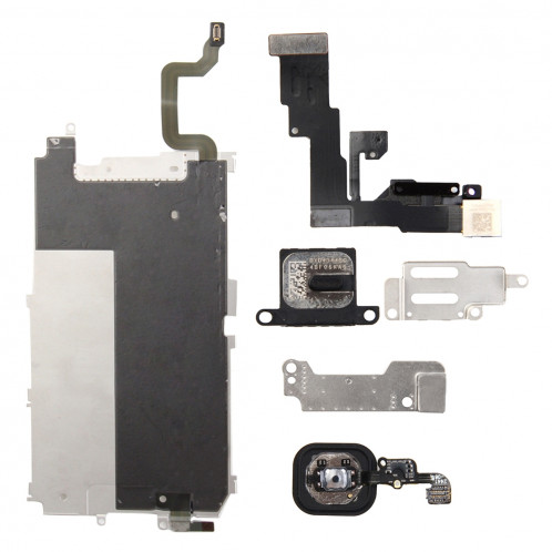 6 en 1 pour iPhone 6 accessoires de réparation LCD, ensemble de pièces (noir) SH094B721-04