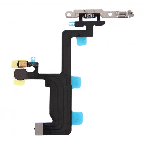 iPartsBuy pour iPhone 6 Bouton d'alimentation et câble Flexlight avec supports SI01581626-05