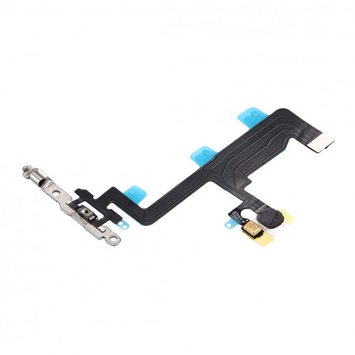 iPartsBuy pour iPhone 6 Bouton d'alimentation et câble Flexlight avec supports SI01581626-05