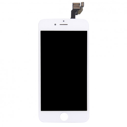 iPartsBuy 4 en 1 pour iPhone 6 (caméra frontale + LCD + cadre + pavé tactile) Assembleur de numériseur (blanc) SI003W1451-08