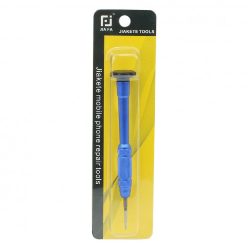 JIAFA JF-609-0.8 Pentalobe 0.8 tournevis pour iPhone vis de port de charge (bleu) SJ210L1501-06