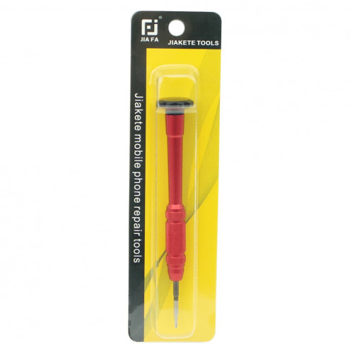 JIAFA JF-609-0.8 Pentalobe 0.8 Tournevis pour vis de port de chargement iPhone (rouge) SJ210R120-06