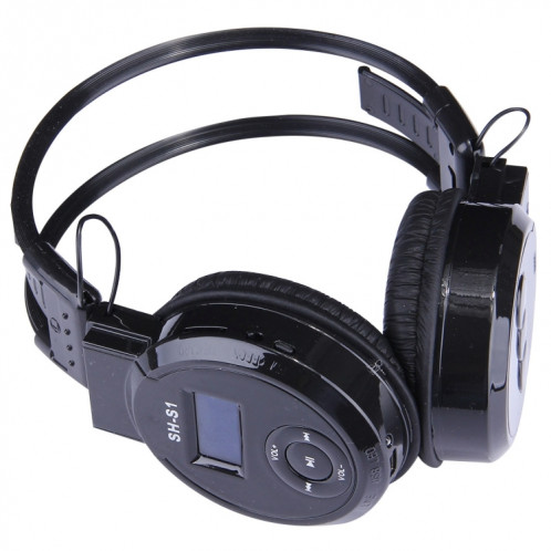 Casque d'écoute de sport sans fil HiFi stéréo pliable SH-S1 avec écran LCD pour afficher les informations de piste et la carte SD / TF, Pour les téléphones intelligents et iPad et ordinateur portable et ordinateur SH997B437-08