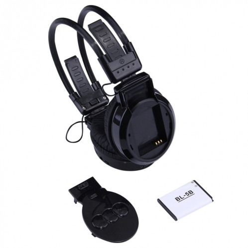 Casque d'écoute de sport sans fil HiFi stéréo pliable SH-S1 avec écran LCD pour afficher les informations de piste et la carte SD / TF, Pour les téléphones intelligents et iPad et ordinateur portable et ordinateur SH997B437-08