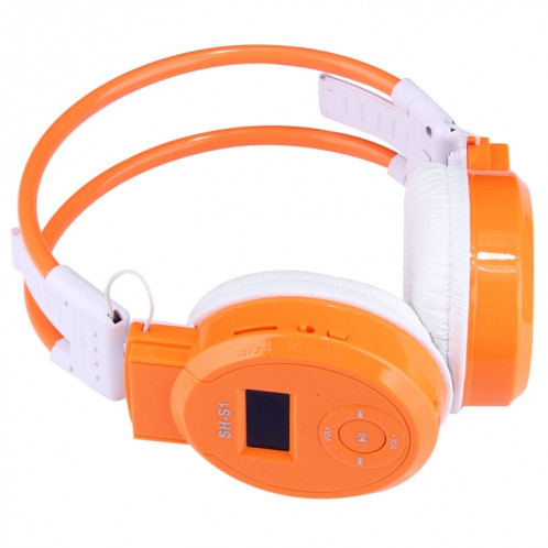 Casque d'écoute de sport sans fil HiFi stéréo pliable SH-S1 avec écran LCD pour afficher les informations de piste et la carte SD / TF, Pour les téléphones intelligents et iPad et ordinateur portable et ordinateur SH997E834-08