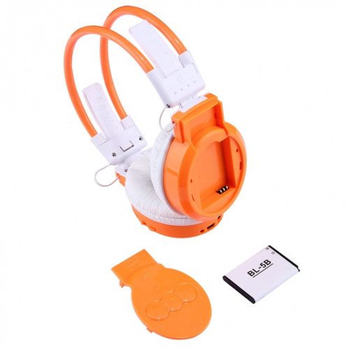Casque d'écoute de sport sans fil HiFi stéréo pliable SH-S1 avec écran LCD pour afficher les informations de piste et la carte SD / TF, Pour les téléphones intelligents et iPad et ordinateur portable et ordinateur SH997E834-08