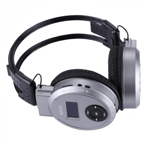 Casque d'écoute de sport sans fil HiFi stéréo pliable SH-S1 avec écran LCD pour afficher les informations de piste et la carte SD / TF, Pour les téléphones intelligents et iPad et ordinateur portable et ordinateur SH997S1925-08