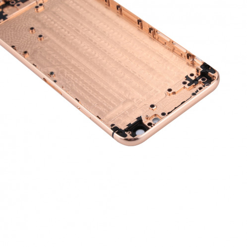 iPartsBuy 5 en 1 Housse de boîtier en métal avec apparence imitation de l'iPhone X pour iPhone 6, y compris la couverture arrière et le plateau de carte et le contrôle de volume Touche de clé et SI1JWL1857-08