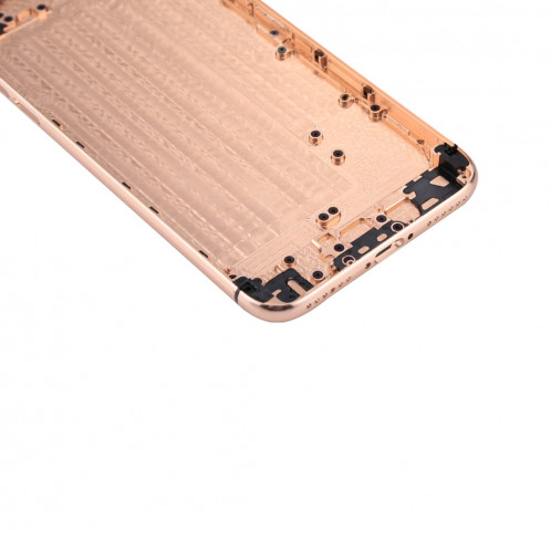 iPartsBuy 5 en 1 Housse de boîtier en métal avec apparence imitation de l'iPhone X pour iPhone 6, y compris la couverture arrière et le plateau de carte et le contrôle de volume Touche de clé et SI1JWL1857-08