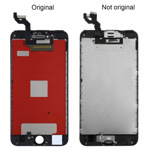 Ecran LCD d'origine et Digitizer Full Assembly pour iPhone 6S Plus (Noir) SH035B24-015