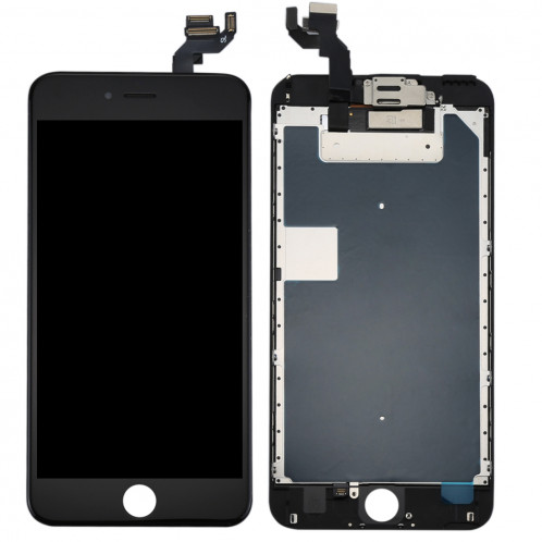 iPartsBuy 4 en 1 pour iPhone 6s Plus (caméra frontale + LCD (Century) + cadre + pavé tactile) Assemblage de numériseur (noir) SI403B1877-06