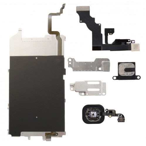 Accessoires de réparation LCD 6 en 1 pour iPhone 6 Plus (ensemble) (Noir) SH050B504-04