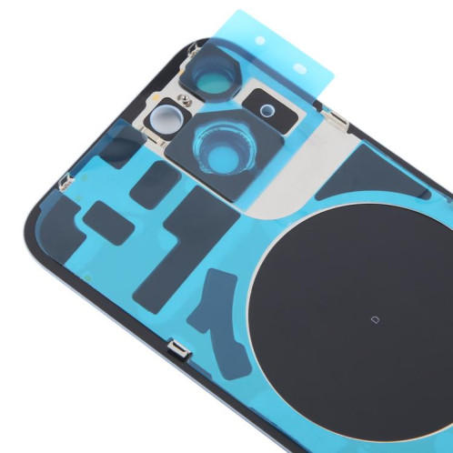 Coque arrière de batterie avec cadre central pour iPhone 14 (version UE) (bleu) SH68LL732-07
