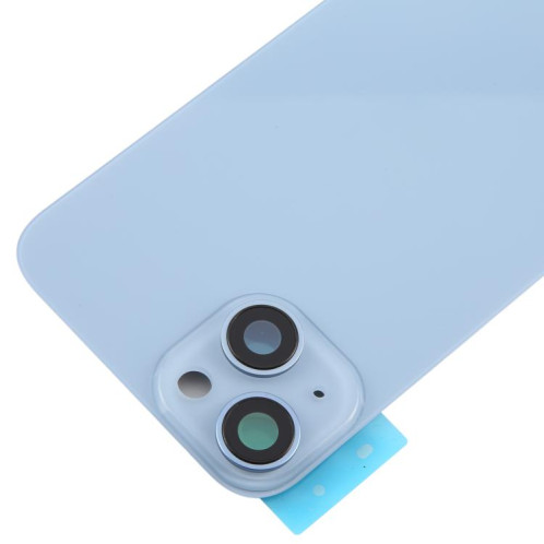 Coque arrière de batterie avec cadre central pour iPhone 14 (version UE) (bleu) SH68LL732-07