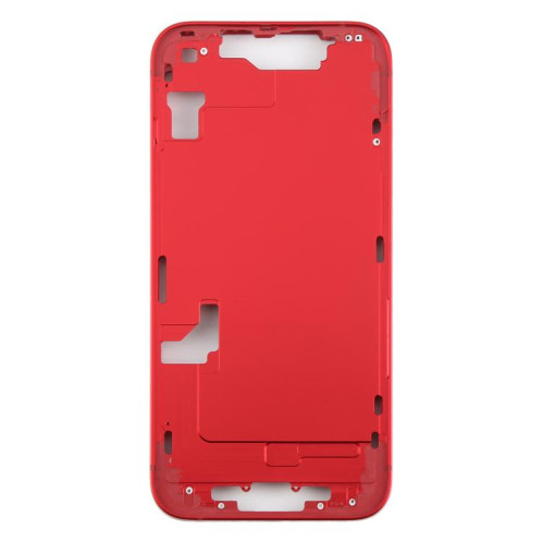 Cadre central pour iPhone 14 (rouge) SH171R1179-06