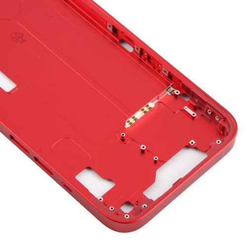 Cadre central pour iPhone 14 (rouge) SH171R1179-06