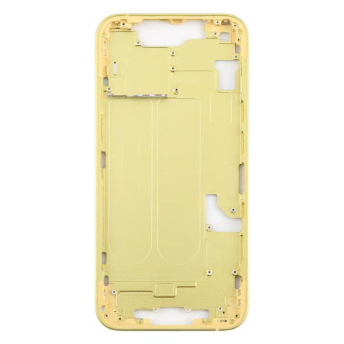 Cadre central pour iPhone 14 (jaune) SH171Y604-06