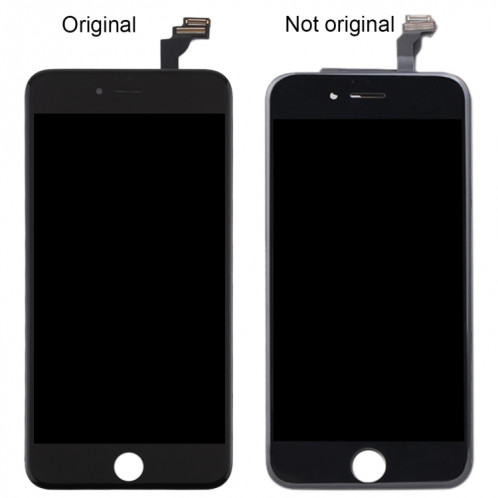 Écran LCD d'origine et numériseur complet pour iPhone 6 Plus (noir) SH154B560-015