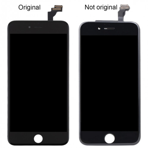 Écran LCD d'origine et numériseur complet pour iPhone 6 Plus (blanc) SH154W873-015