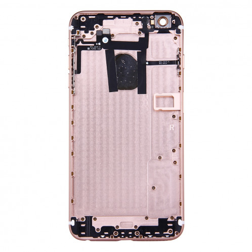iPartsBuy pour iPhone 6 Plus couvercle arrière complet du boîtier avec bouton d'alimentation et bouton de volume Câble Flex (or rose) SI60RG1752-06