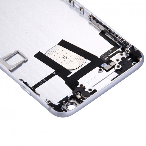iPartsAcheter pour iPhone 6 Plus couvercle du boîtier complet avec bouton d'alimentation et bouton de volume Câble Flex (argent) SI460S1705-06