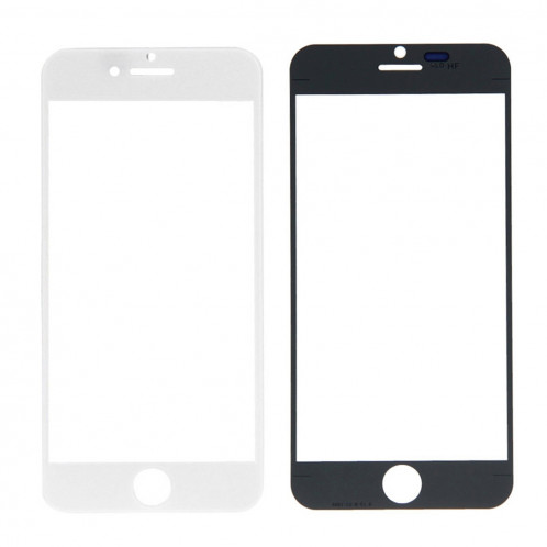 5 PCS Noir + 5 PCS Blanc iPartsAcheter pour iPhone 6 Plus Lentille extérieure en verre d'écran avant S515FF1405-08