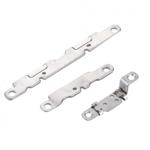 10 ensembles iPartsBuy pour iPhone 6 Plus bouton d'alimentation / clé de volume / jeu de support de retenue de clé de vibration S126121926-04
