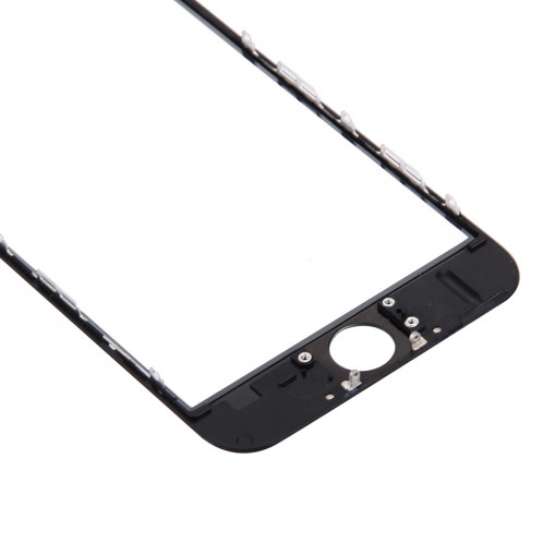 iPartsAcheter pour iPhone 6 Plus Lentille extérieure en verre avec écran frontal Cadre LCD et OCA Optically Clear Adhesive (Noir) SI500B1049-06