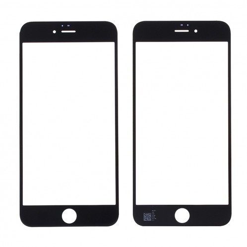 5 PCS Noir + 5 PCS Blanc iPartsAcheter pour iPhone 6s et 6 Écran Avant Lentille En Verre Extérieur S570FF1732-08