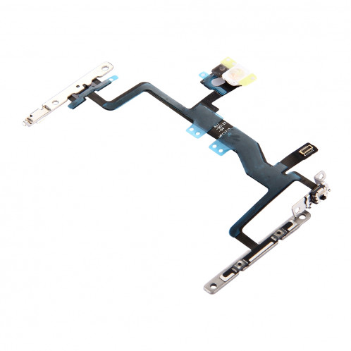 iPartsBuy for iPhone 6s Bouton d'alimentation et bouton de volume et câble Flexlight avec supports SI01841259-05