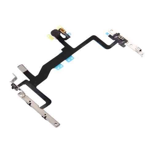 iPartsBuy for iPhone 6s Bouton d'alimentation et bouton de volume et câble Flexlight avec supports SI01841259-05